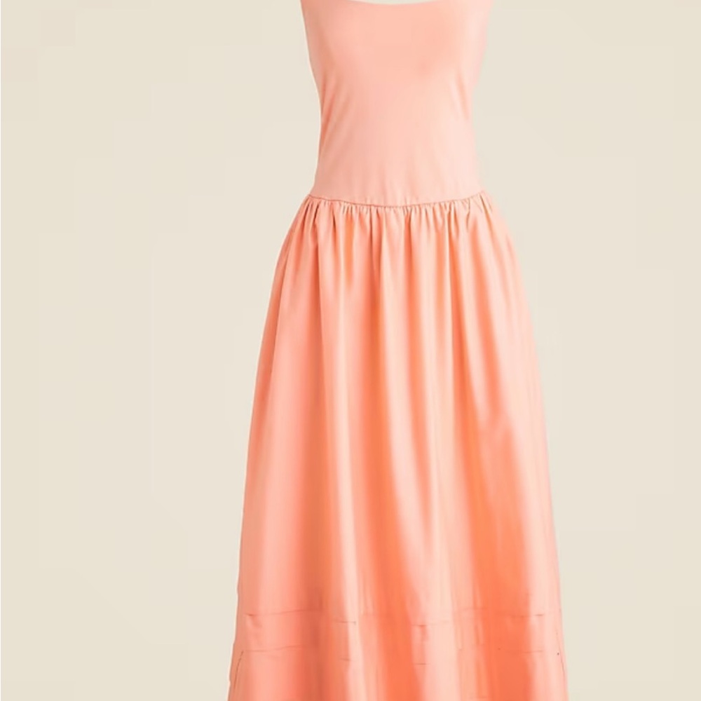 J Crew Drop Waist Mixy Dress - Picture 2 of 4